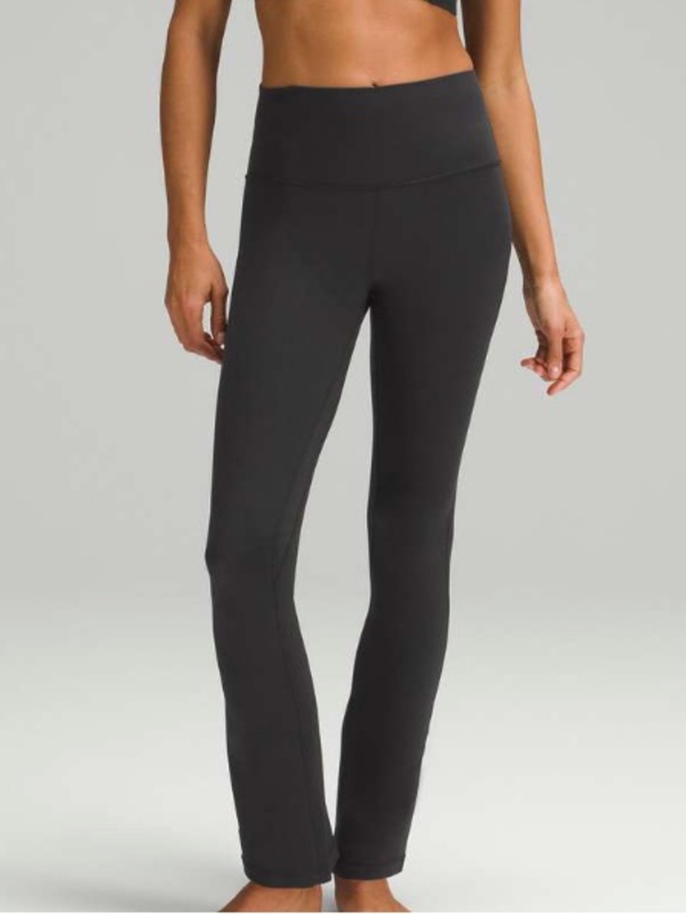 Lululemon Align High-Rise Mini-Flared Pant 28" Black Size 4